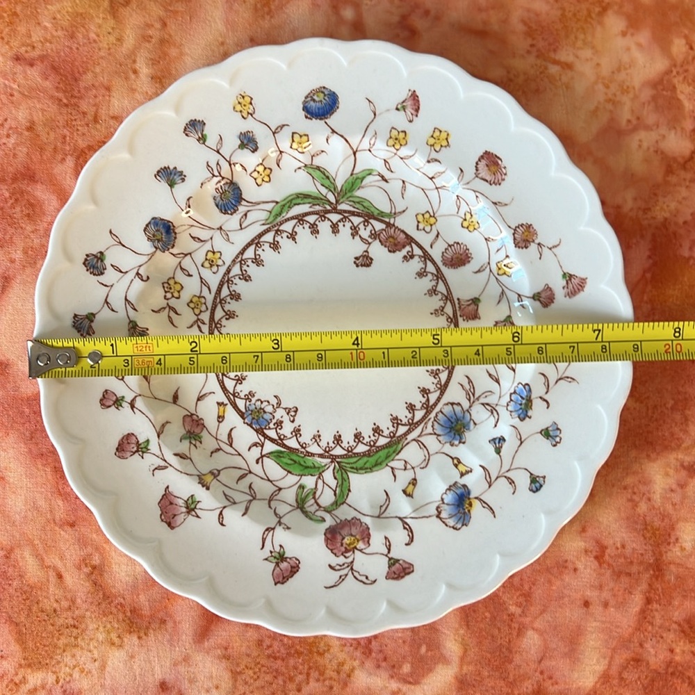 Desert Bloom by Vernon Kilns Hand Painted Side Plate Replacement - Vintage - Picture 6 of 6
